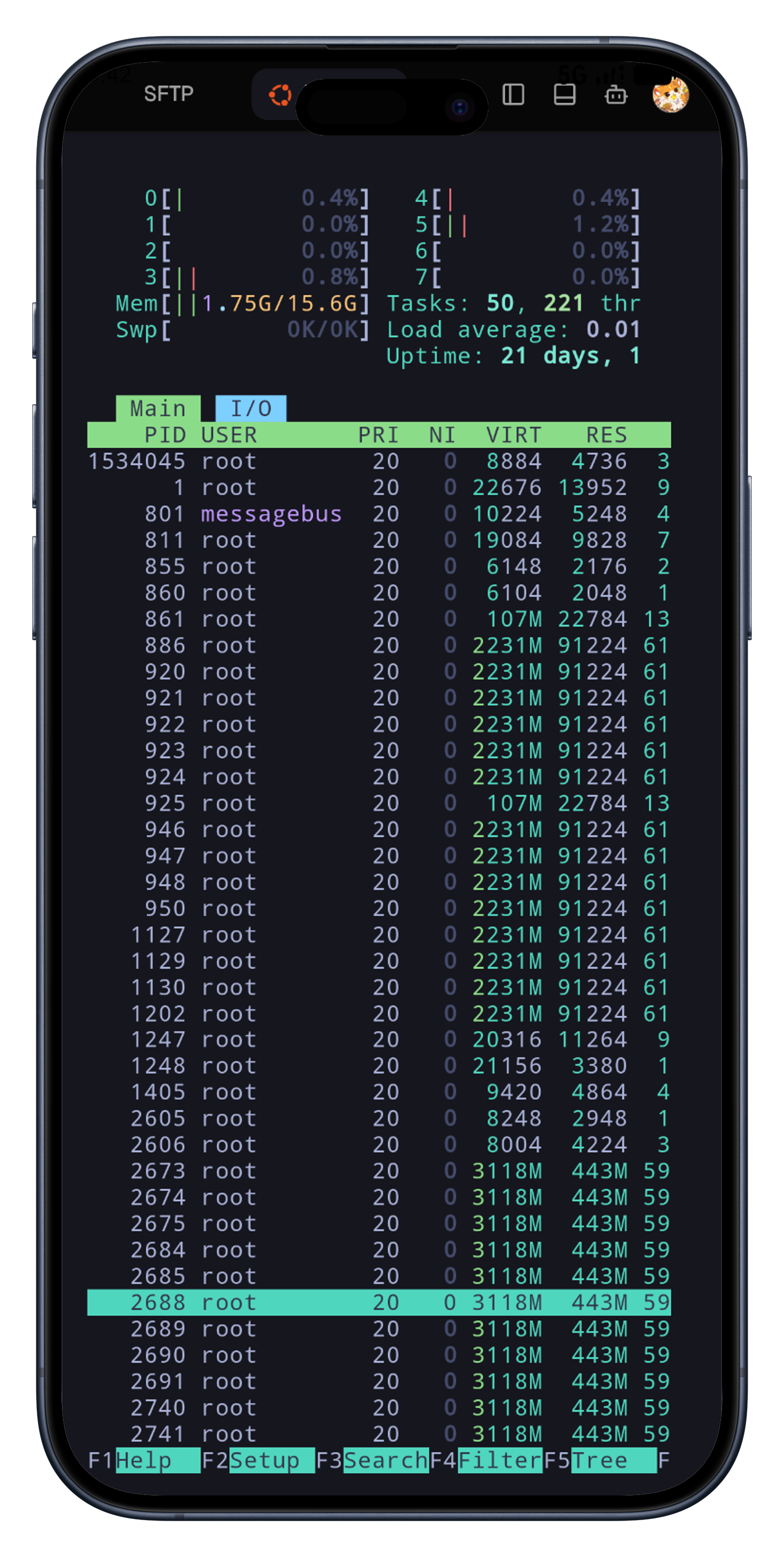 Mobile Interface